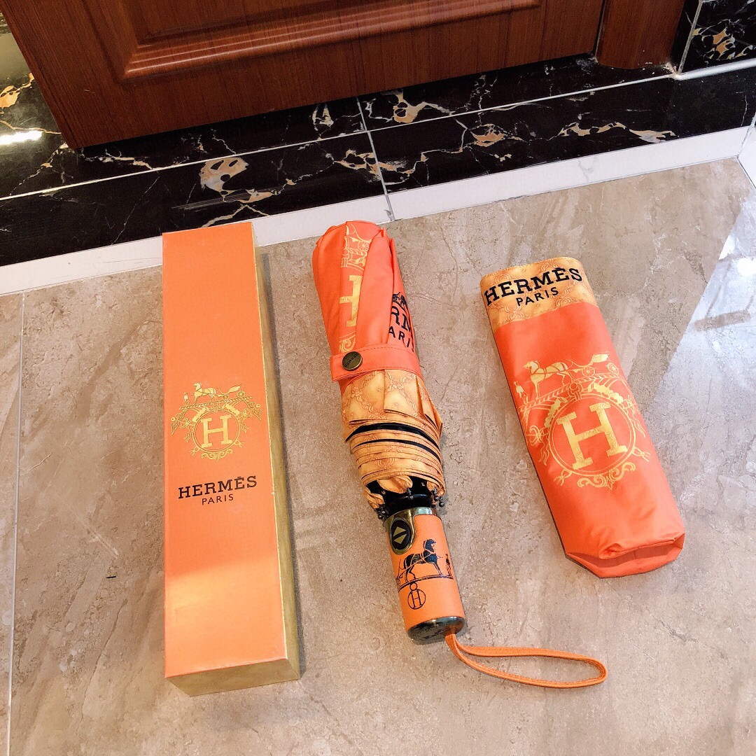 Hermes Fashion Folding Sun Umbrella H33473