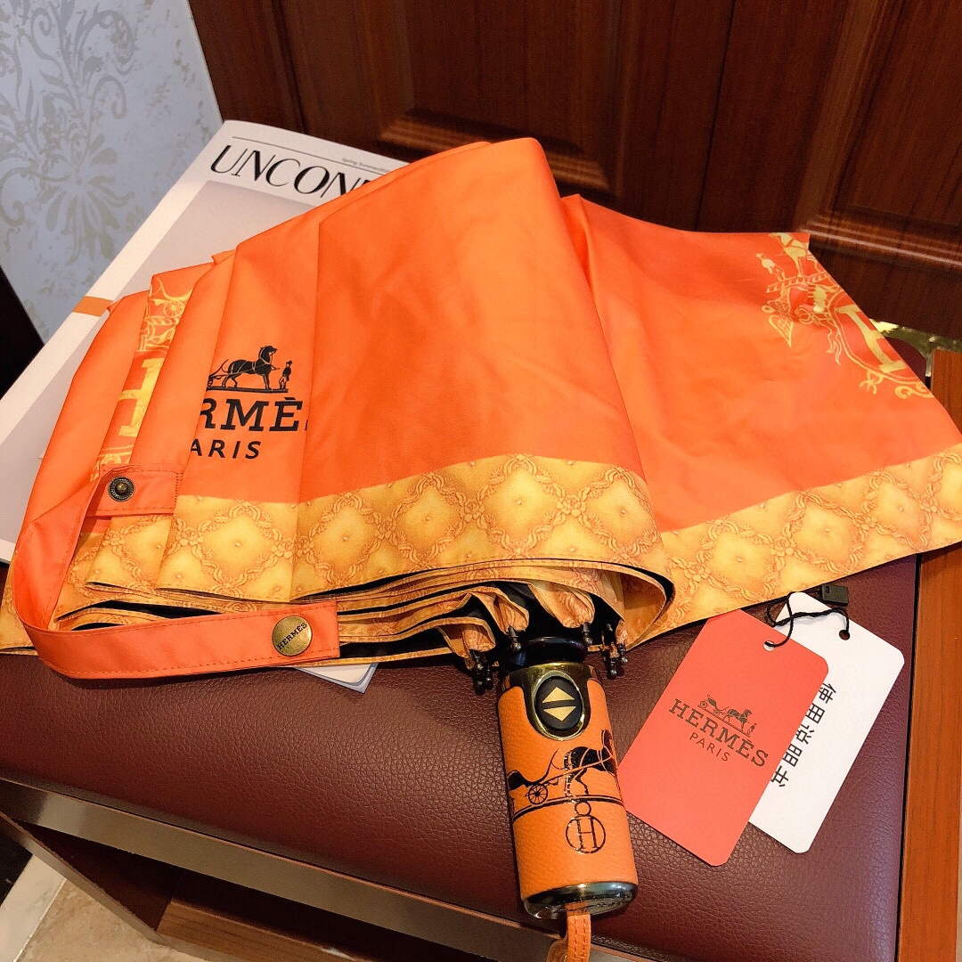 Hermes Fashion Folding Sun Umbrella H33473