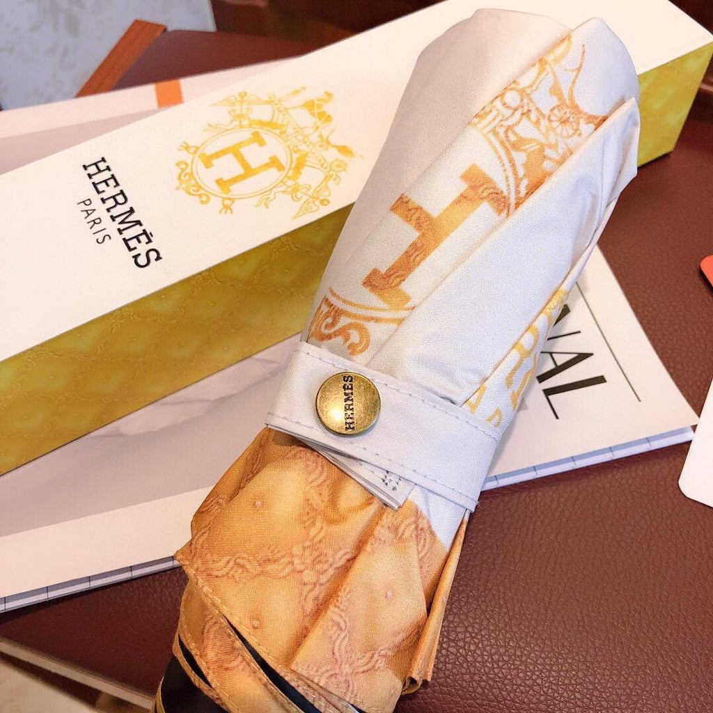 Hermes Fashion Folding Sun Umbrella H33474