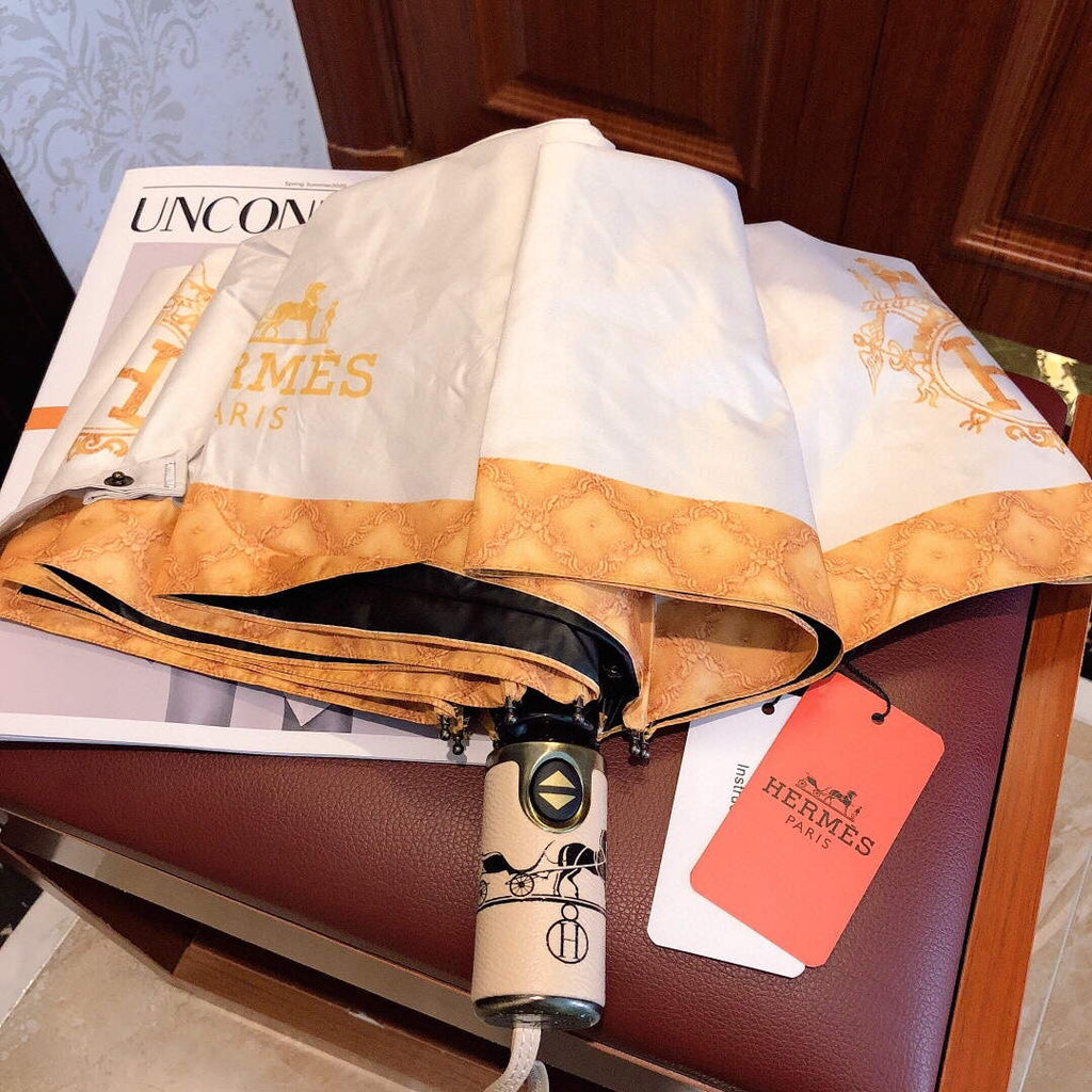 Hermes Fashion Folding Sun Umbrella H33474
