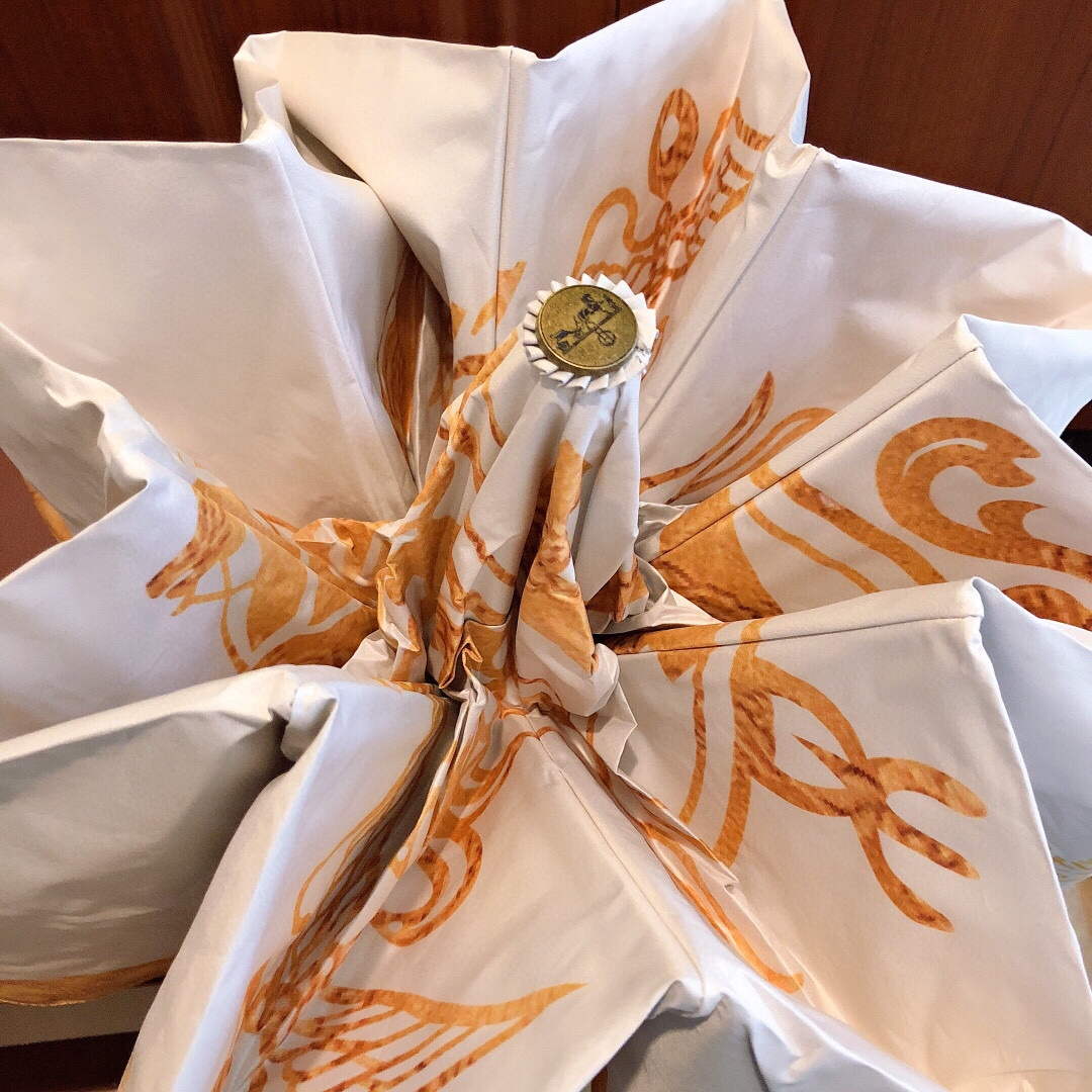 Hermes Fashion Folding Sun Umbrella H33474