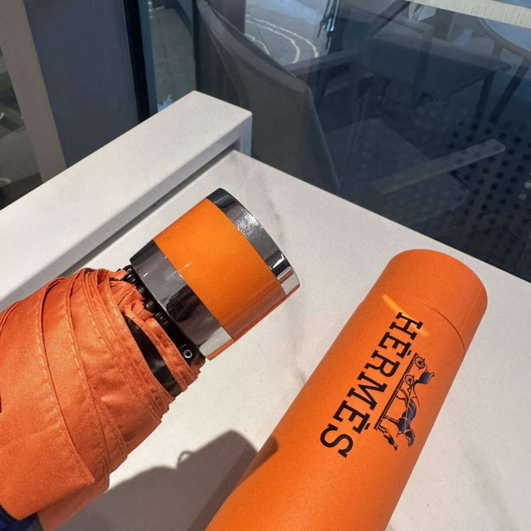 Hermes Fashion Folding Sun Umbrella H33477