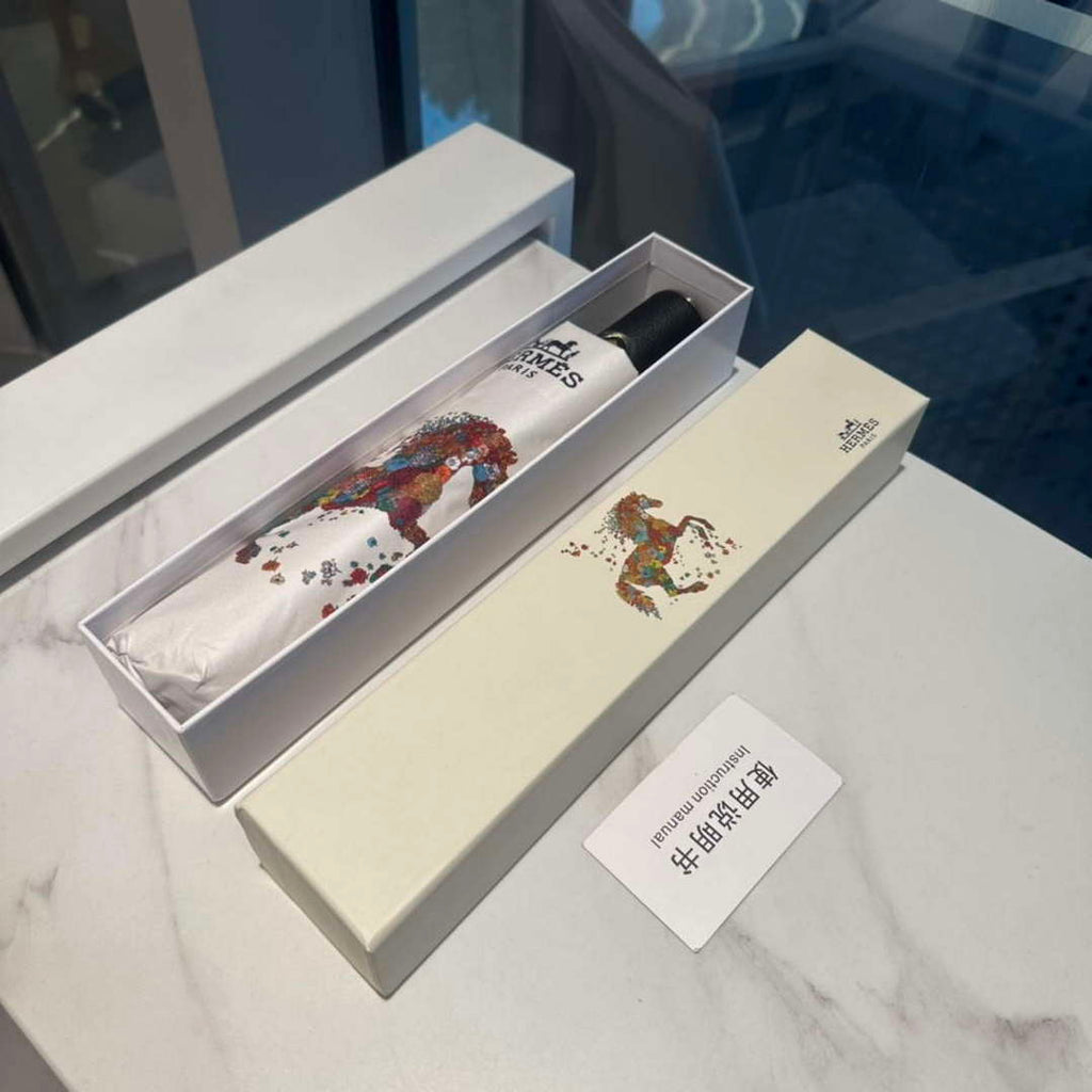 Hermes Fashion Folding Sun Umbrella H33479