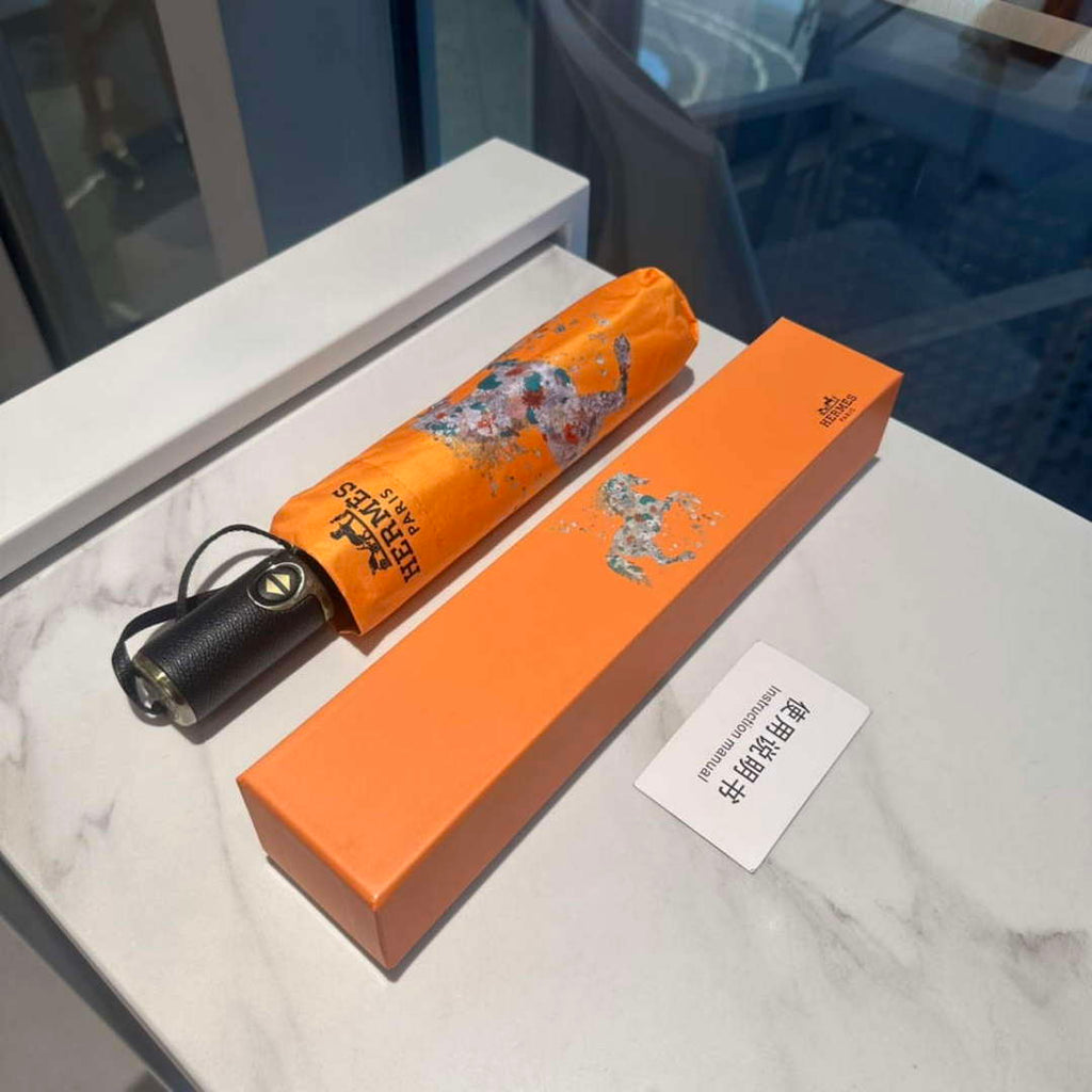 Hermes Fashion Folding Sun Umbrella H33480
