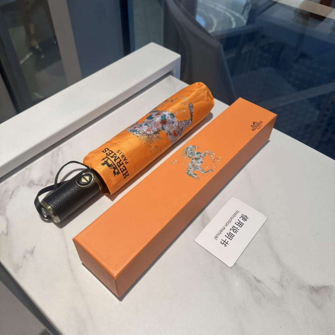 Hermes Fashion Folding Sun Umbrella H33480