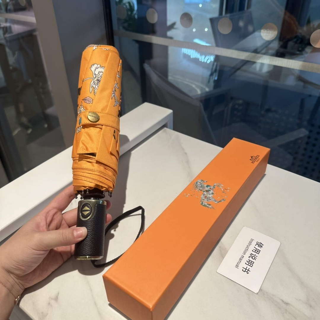 Hermes Fashion Folding Sun Umbrella H33480