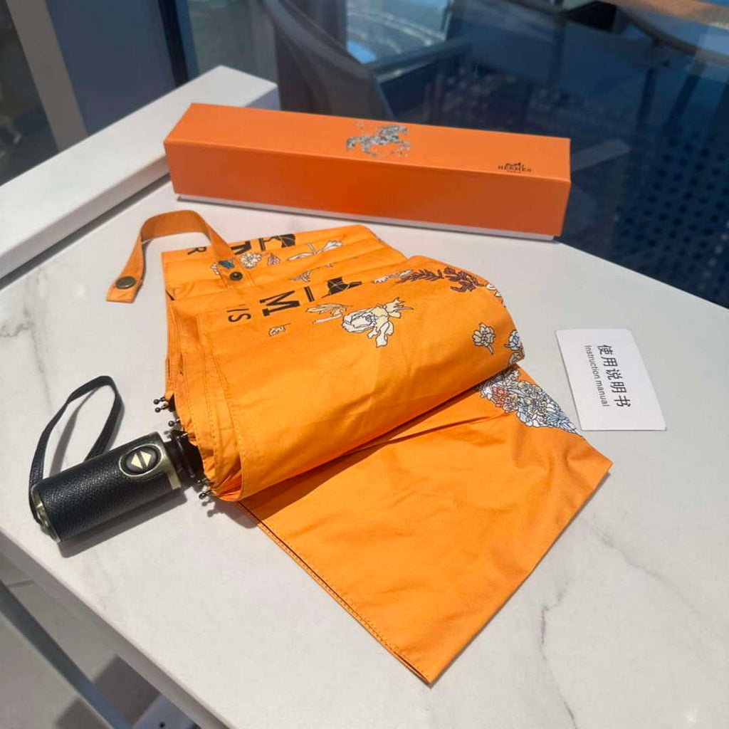 Hermes Fashion Folding Sun Umbrella H33480