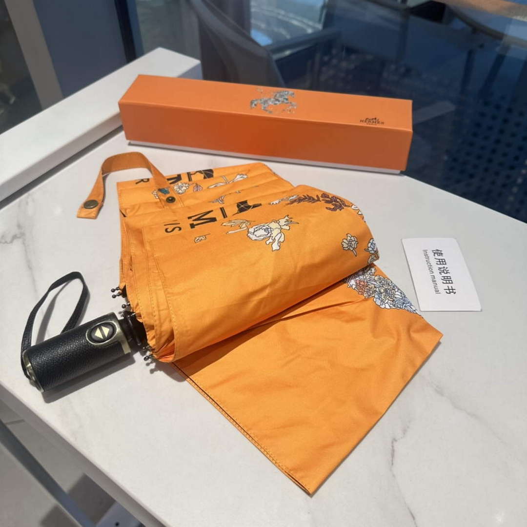 Hermes Fashion Folding Sun Umbrella H33480