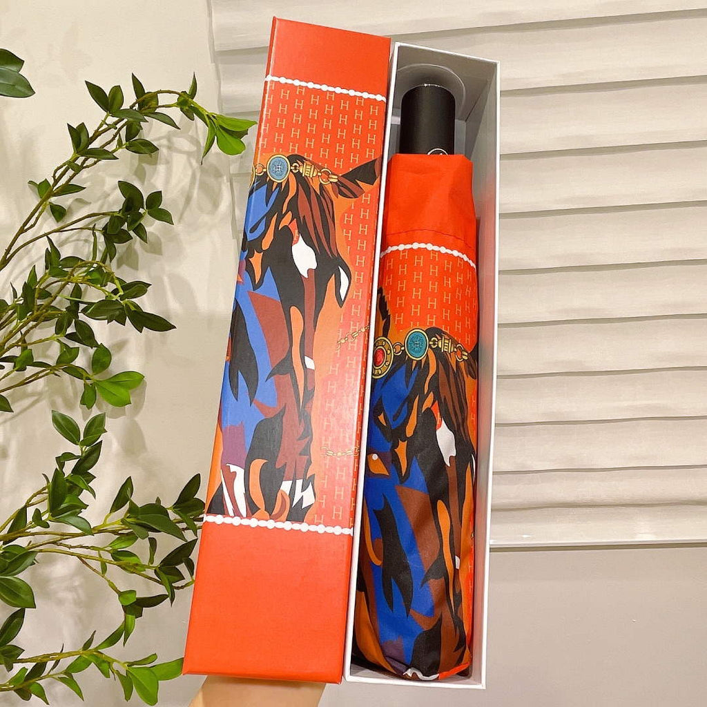 Hermes Fashion Folding Sun Umbrella H33481