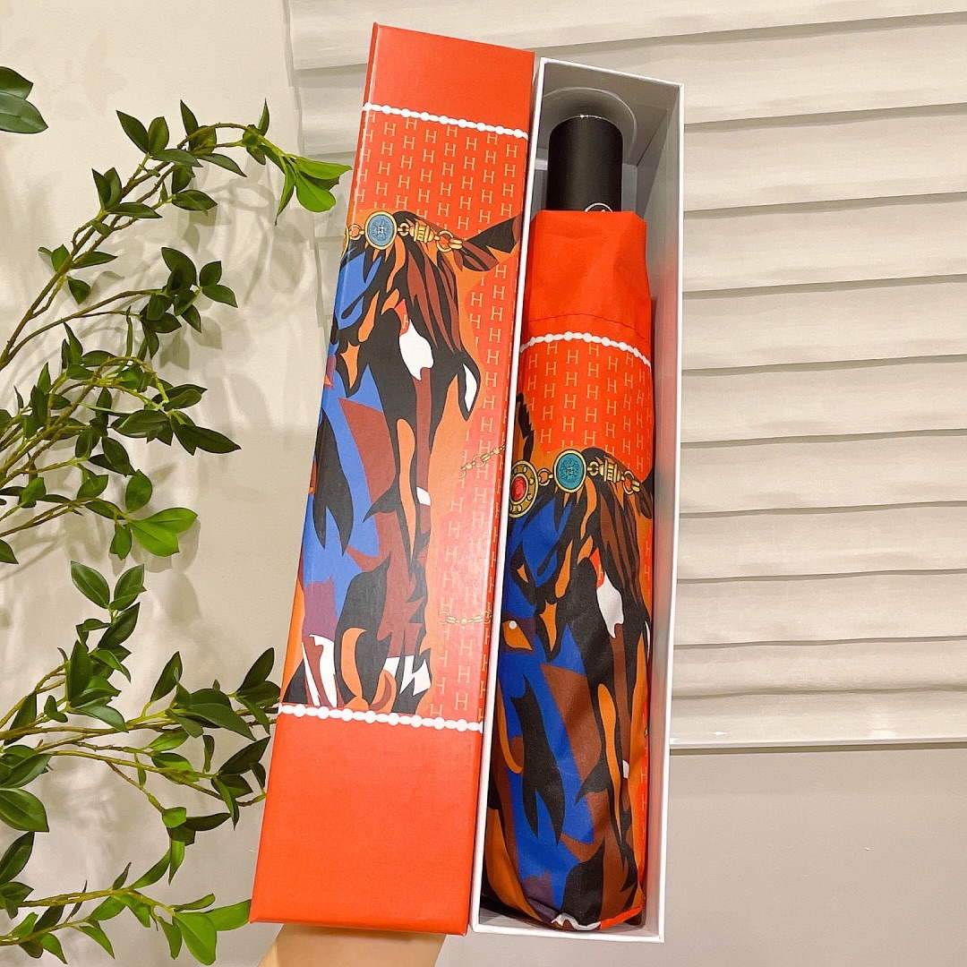 Hermes Fashion Folding Sun Umbrella H33481