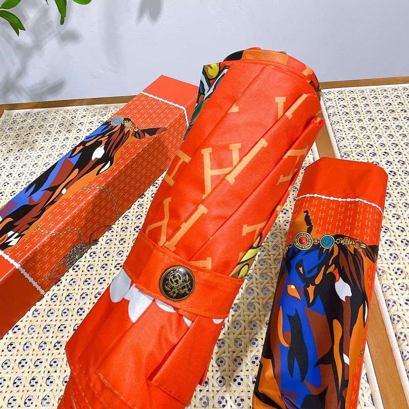 Hermes Fashion Folding Sun Umbrella H33481