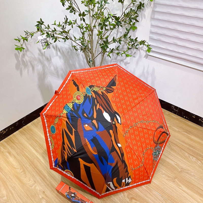 Hermes Fashion Folding Sun Umbrella H33481 - Default Title - View 1