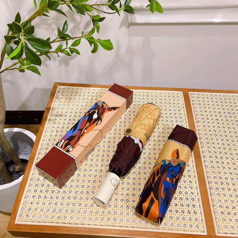 Hermes Fashion Folding Sun Umbrella H33482