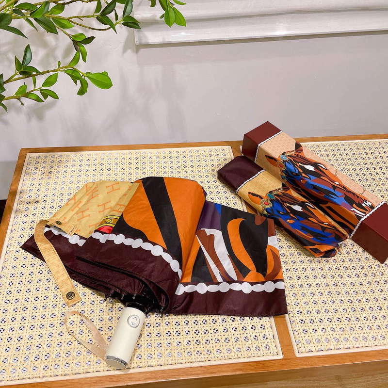 Hermes Fashion Folding Sun Umbrella H33482