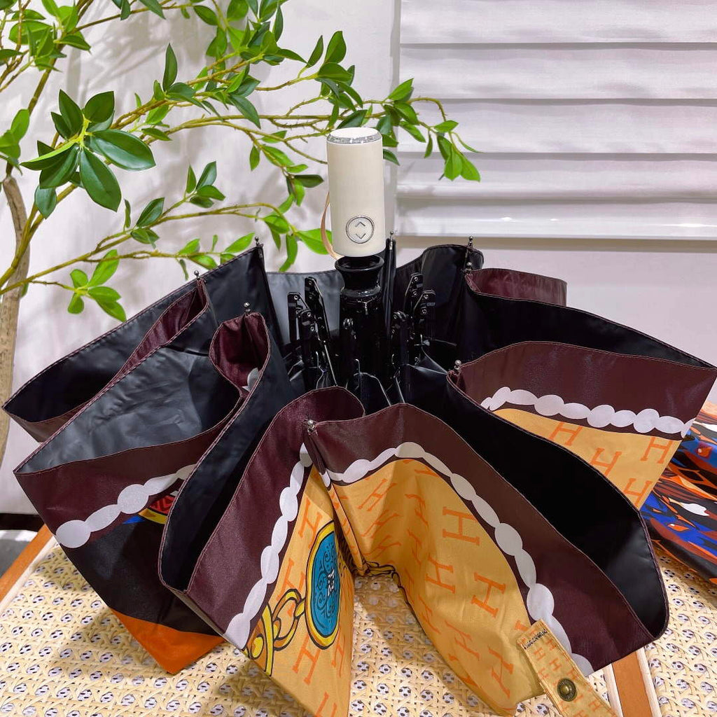 Hermes Fashion Folding Sun Umbrella H33482