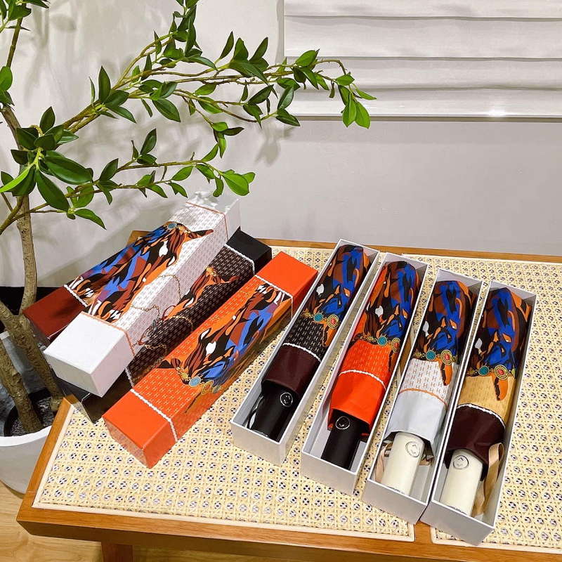 Hermes Fashion Folding Sun Umbrella H33482