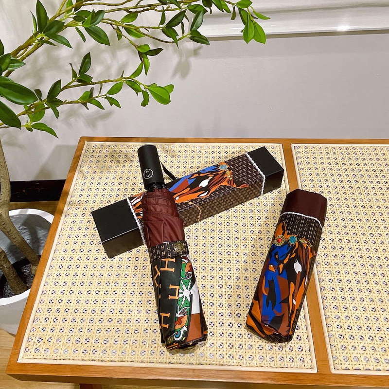 Hermes Fashion Folding Sun Umbrella H33484
