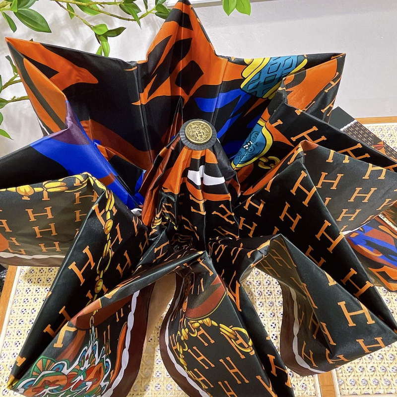 Hermes Fashion Folding Sun Umbrella H33484