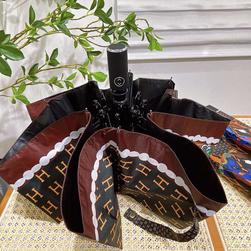 Hermes Fashion Folding Sun Umbrella H33484