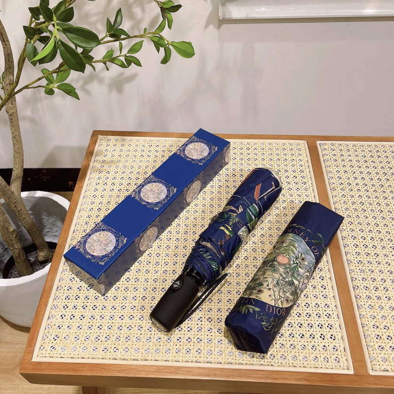 Dior Fashion Folding Sun Umbrella D77223