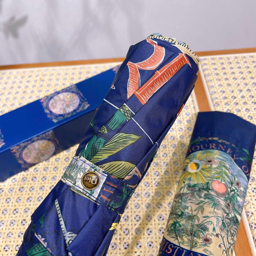 Dior Fashion Folding Sun Umbrella D77223