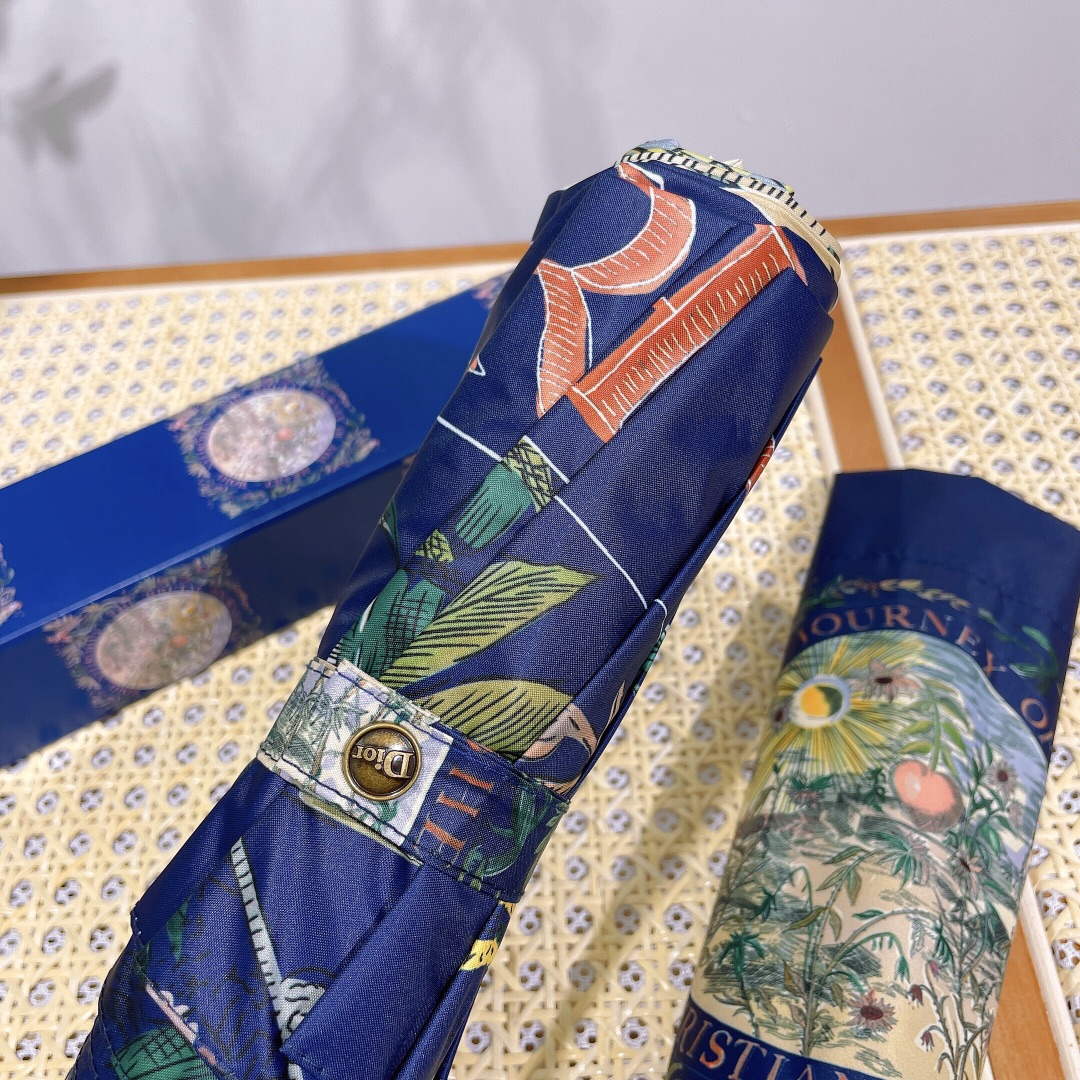 Dior Fashion Folding Sun Umbrella D77223