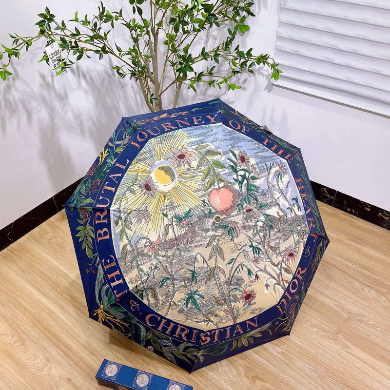 Dior Fashion Folding Sun Umbrella D77223 - Default Title - View 1