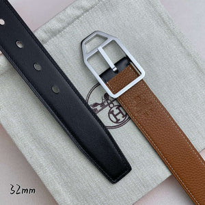 Hermes H010632UP2K Jockey belt buckle & Reversible leather strap 32 mm H88013 - '--Please Select-- - View 5