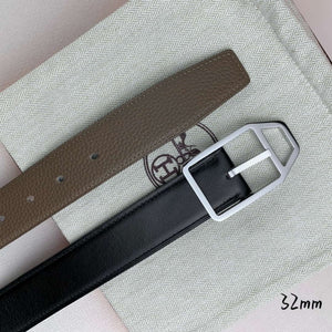 Hermes H010632UP2K Jockey belt buckle & Reversible leather strap 32 mm H88014 - '--Please Select-- - View 6