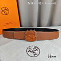 Hermes H010636UK89 On the Road belt buckle & Cache-Tout leather strap 38 mm H88003