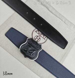 Hermes H010636UK89 On the Road belt buckle & Cache-Tout leather strap 38 mm H88004 - '--Please Select-- / Brown - View 8
