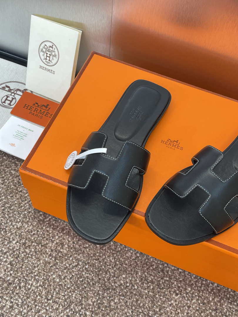Hermes H021056Zv03340 Women Oran Sandal H33615