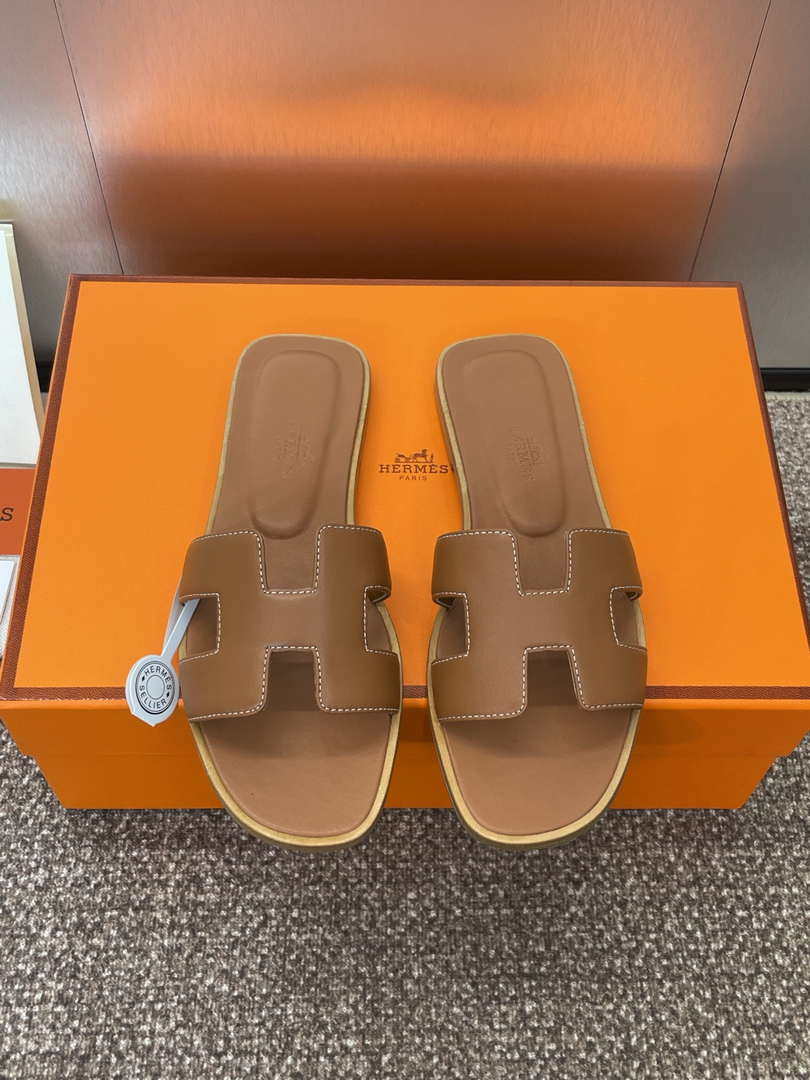 Hermes H021056Zv03340 Women Oran Sandal H33617