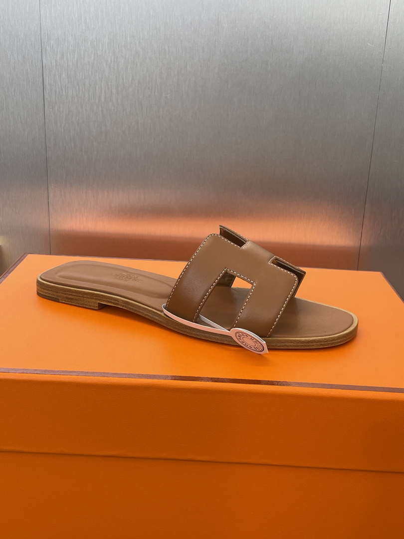 Hermes H021056Zv03340 Women Oran Sandal H33617