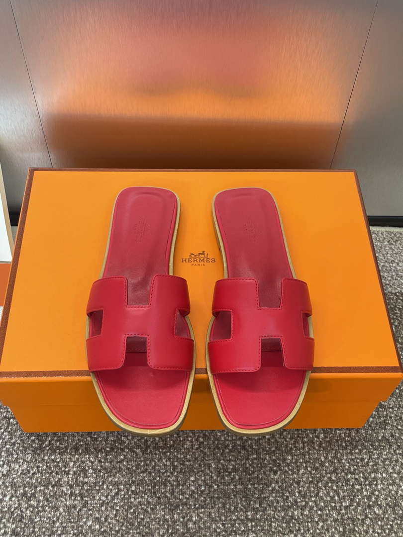 Hermes H021056Zv03340 Women Oran Sandal H33619