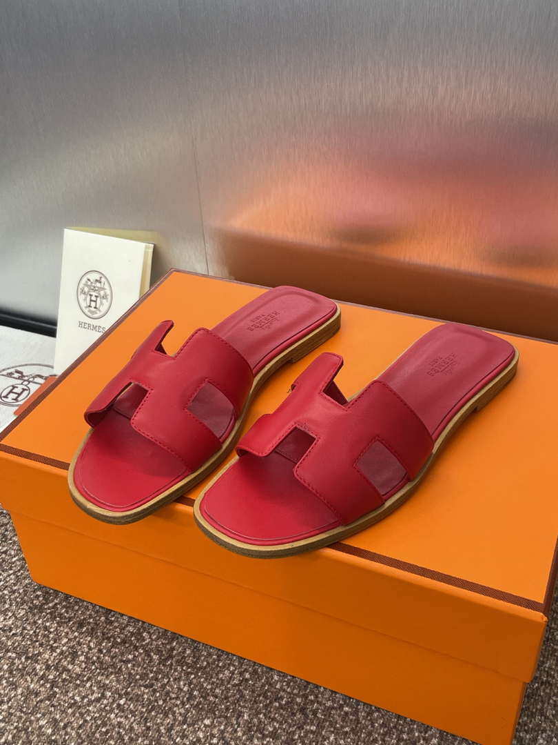 Hermes H021056Zv03340 Women Oran Sandal H33619