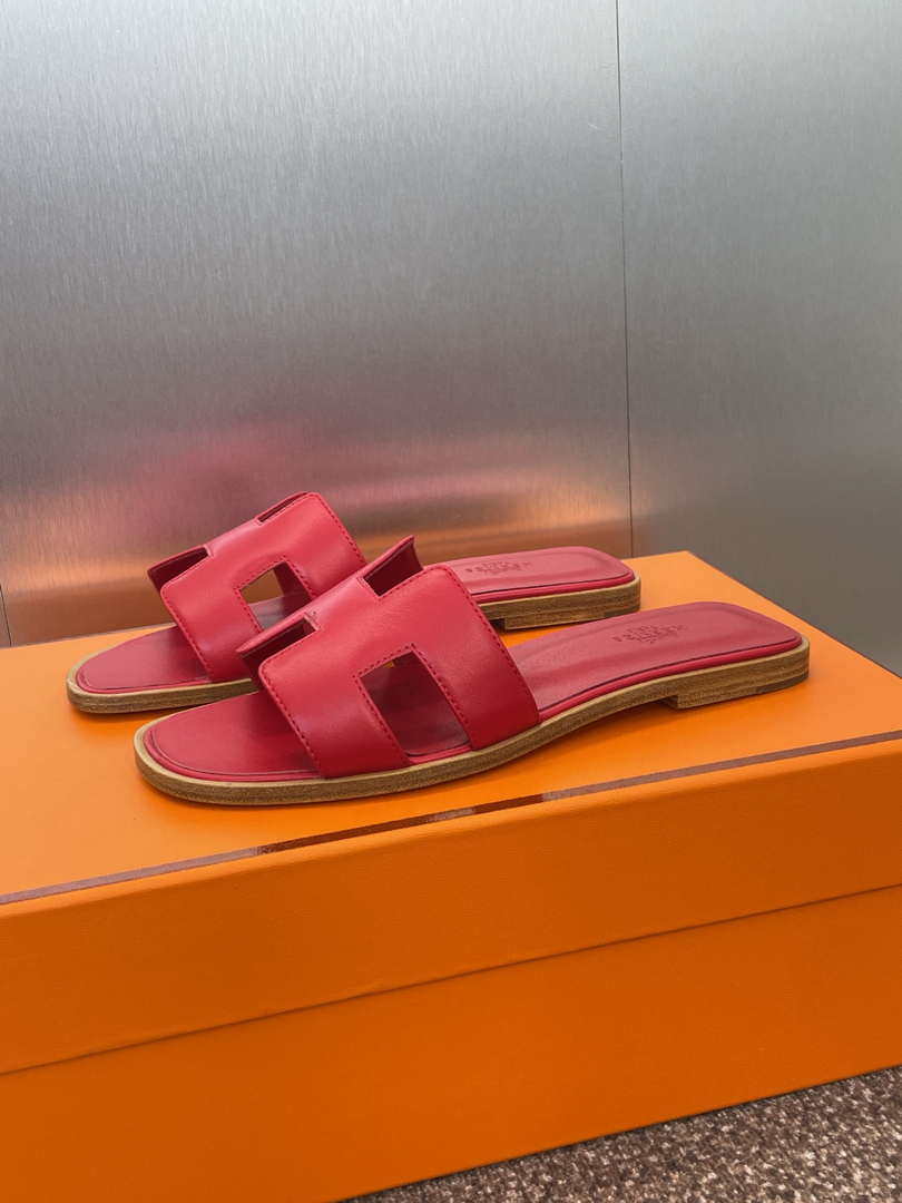 Hermes H021056Zv03340 Women Oran Sandal H33619
