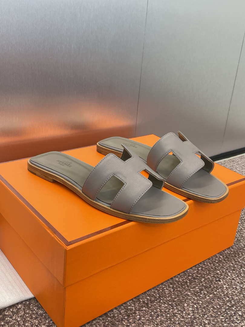 Hermes H021056Zv03340 Women Oran Sandal H33620
