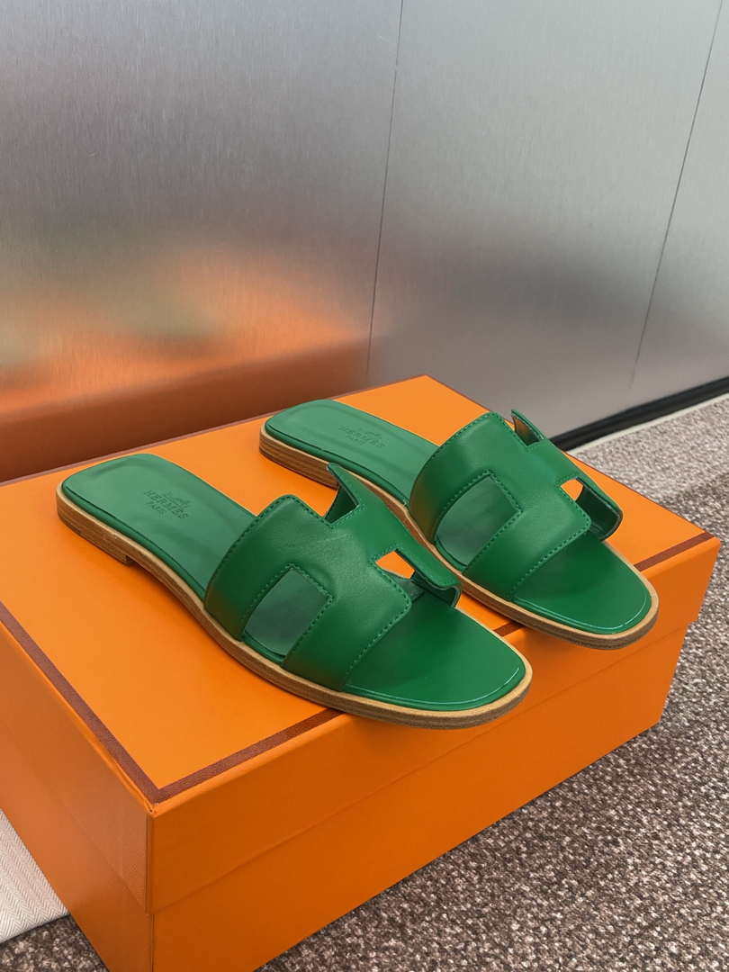 Hermes H021056Zv03340 Women Oran Sandal H33623