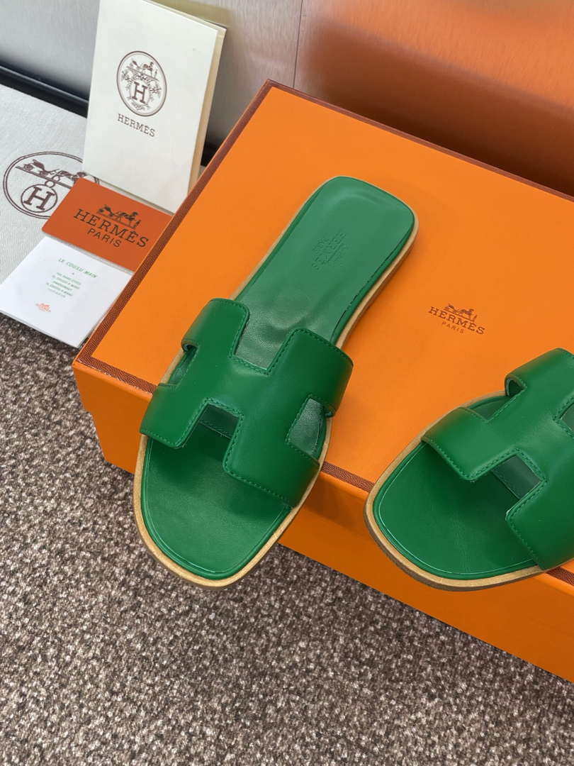 Hermes H021056Zv03340 Women Oran Sandal H33623
