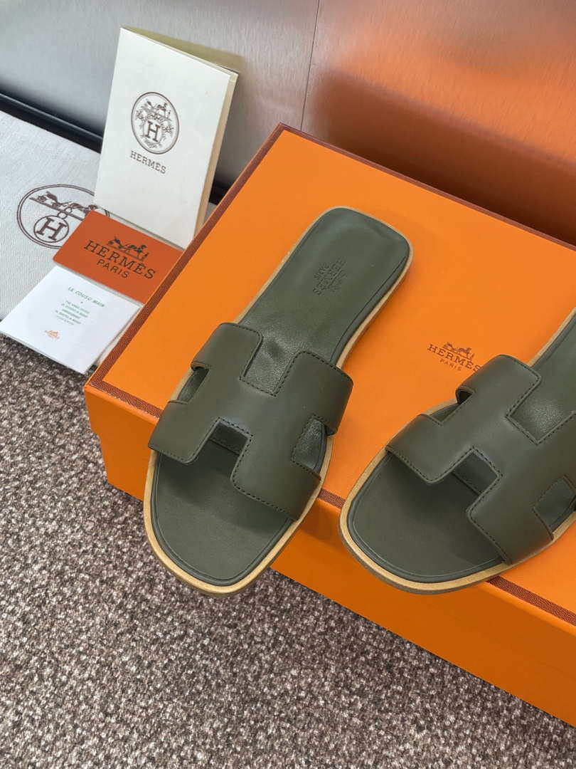 Hermes H021056Zv03340 Women Oran Sandal H33624