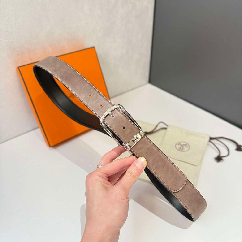Hermes H049702CK89085 Needle buckle & leather strap 35 mm H88045
