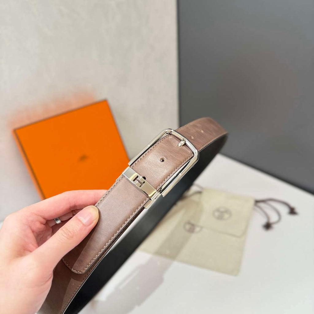 Hermes H049702CK89085 Needle buckle & leather strap 35 mm H88045
