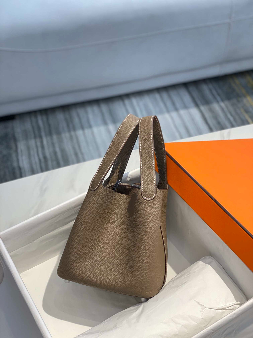 Hermes H056289 Picotin Lock 18 22 Bag H330006
