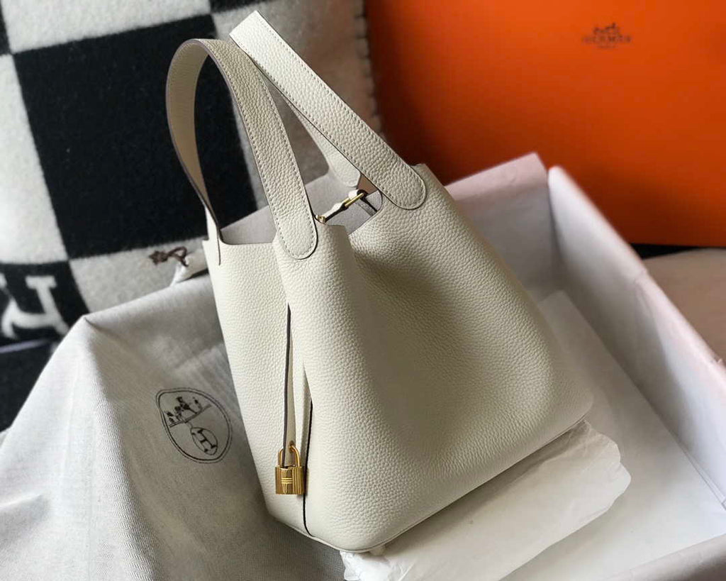 Hermes H056289 Picotin Lock 18 22 Bag H330012 Gold