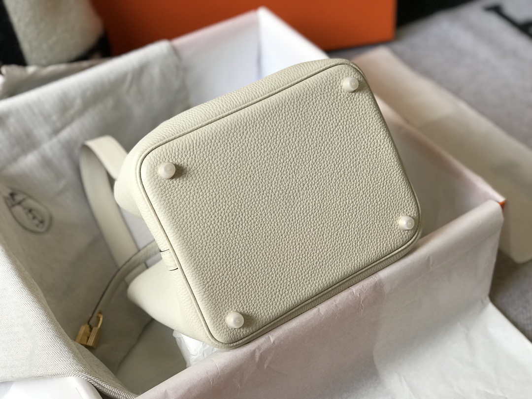 Hermes H056289 Picotin Lock 18 22 Bag H330012 Gold - 18 cm - View 3