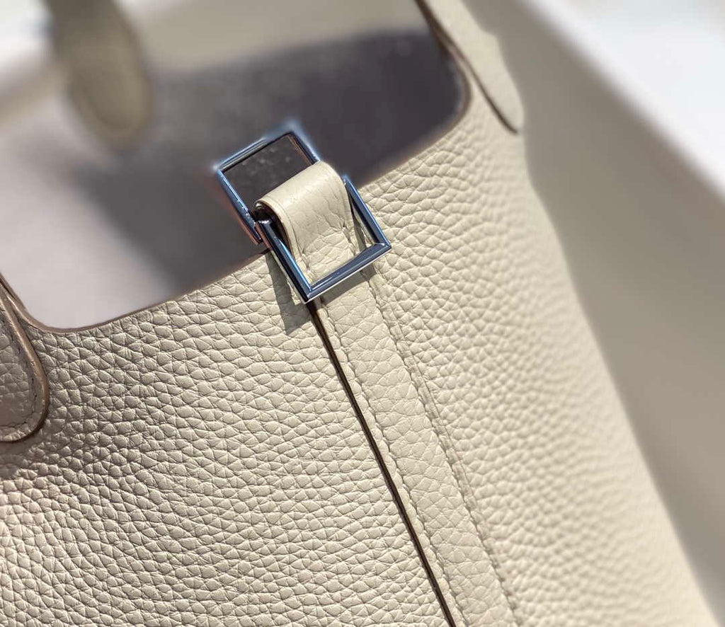 Hermes H056289 Picotin Lock 18 22 Bag H330013 Silver