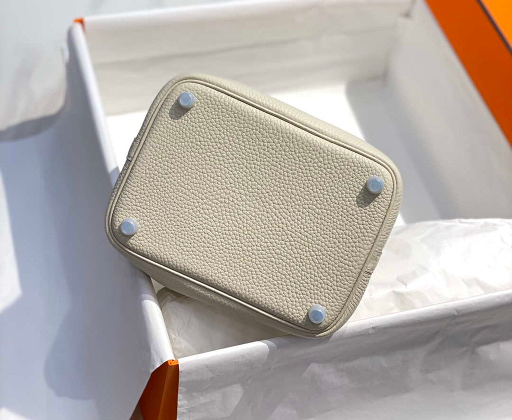 Hermes H056289 Picotin Lock 18 22 Bag H330013 Silver