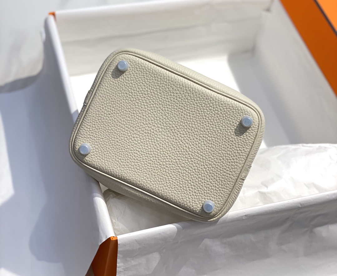 Hermes H056289 Picotin Lock 18 22 Bag H330013 Silver - 18 cm - View 5