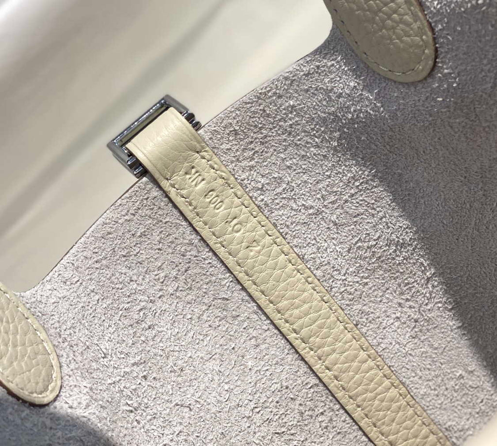 Hermes H056289 Picotin Lock 18 22 Bag H330013 Silver